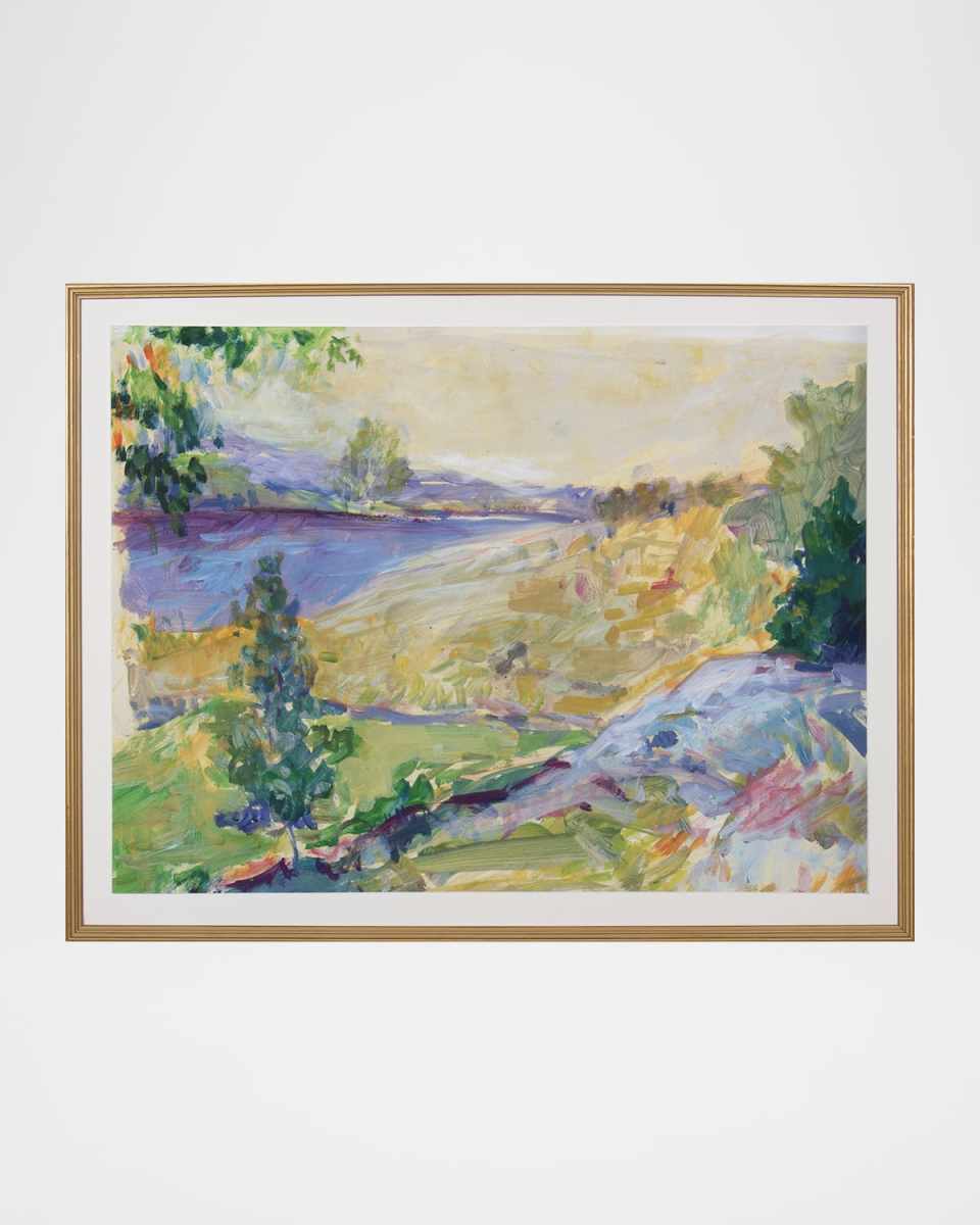 "Pastoral Landscape" Framed Giclee